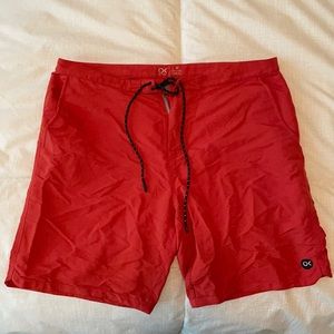 Outerknown Red Boardies